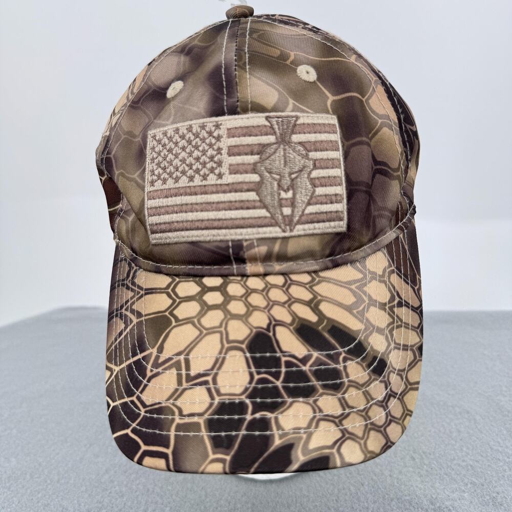 Kryptek‎ Camo Adjustable Hat Battlefield to Backcountry Spartan Helmet USA Flag